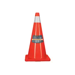 TRUPER - Cono Seguridad Precaución Reflectivo 70 Cm 36x36 Cm