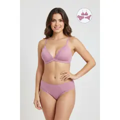 LILI PINK - Conjunto de 3 unidades brasier y panties