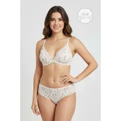 LILI PINK - Conjunto de 3 unidades brasier y panties