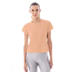 BELIFE - Camiseta manga corta naranja para mujer
