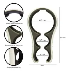 TRIPLE CLEAN - Abridor De Tapas De Frasco Multiuso