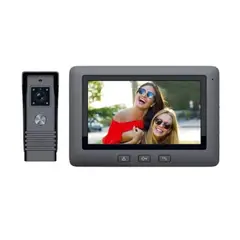 GENERICO - Timbre video portero alambrico audio doble via MONITOR 7