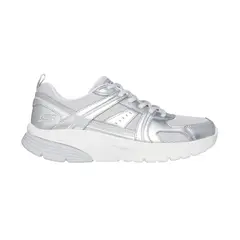 SKECHERS - Tenis BOBS Sport para Mujer Vamos Gris Plata