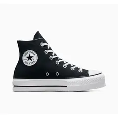 CONVERSE - Tenis Bota Chuck Taylor All Star-Negro
