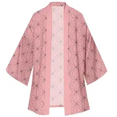 GENERICO - Haori Nezuko Demon Slayer Kimono Casual Niña Adulto Cosplay