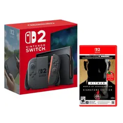 NINTENDO SWITCH - Consola 2 + Hitman World Of Assassination Signature