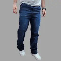 RAMBED - Jean Loose Fit Hombre Moda Urbana Negro Vintage Five Forty