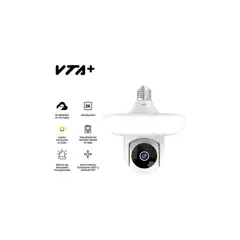 VTA - Cámara Inteligente Banji Vta+ 2k Roseta E27 Wifi Color Blanco