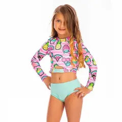 1AMIGO - Trajes de baño Dos Piezas con Filtro UV Para Niñas