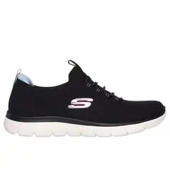 SKECHERS - Tenis Mujer Summits Top Player - Negro - Blanco