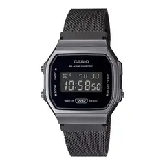 CASIO - Reloj Modelo A168WEMB-1B Diseño Vintage
