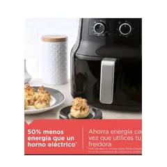 BLACK+DECKER - Freidora de Aire 45L Negra