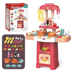 GENERICO - Cocina Juguete Didáctico Infantil Con 33 Accesorios Nuevo