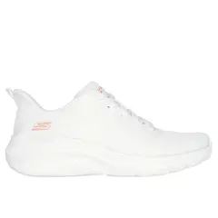 SKECHERS - Tenis Mujer Bobs Squad Wave - Blanco