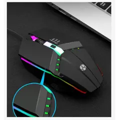 GENERICO - Mouse Gamer X3 Ergonómico con DPI Ajustable Comodidad y Precisión para Todo Tipo de Uso
