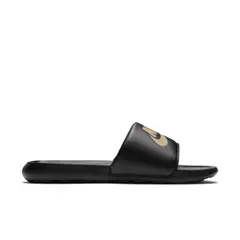 NIKE - Chancletas Victori One Slide Hombre-Negro/Dorado