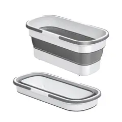 GENERICO - Balde Plegable Resistente Para Agua Ropa O Aseo