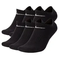 NIKE - Medias Everyday Cush Ns 6Pr Hombre-Negro