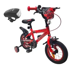 ONTRAIL - Bicicleta Niño Niña Rin 12 Accesorios Ruedas Auxilia