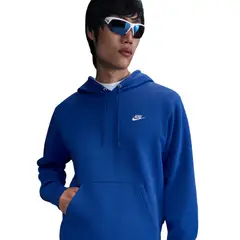 NIKE - Hoodie Club Bb Po Hoodie Hombre-Azul