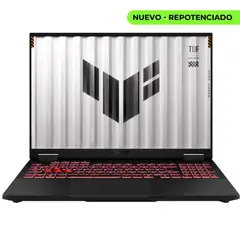 ASUS - Portátil Gamer TUF A16 Ryzen 9 270 - 64GB - 2TB SSD RTX 5070 8GB- Pantalla 16" WUXGA 165Hz