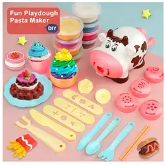 MARKET TOYS - Juego De Plastilinas Moldeables 8 Colores + Accesorios