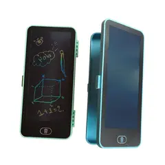 INFANTILES CAJUROMIX - Cartuchera Creativa Con Pantalla Lcd Reutilizable azul