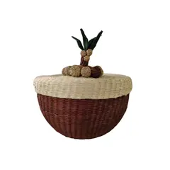 LA CALEÑITA - BOWL CON TAPA MARRÓN