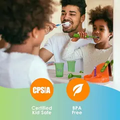 GENERICO - Brusheez Cepillo Dental Eléctrico Infantil Set Buddy The Bear Con Timer 2 Minutos