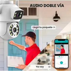 GENERICO - Camera De Segurança Ip Wi-fi Full Hd Lente Dupla App + 64gb