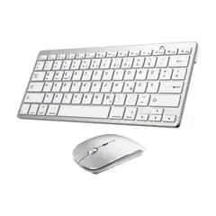 KEYBOARD - Conjunto Ratón Teclado Compacto Portátil Bluetooth Español Unica Unidad