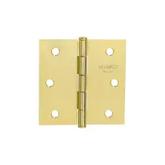 HERMEX - Set 20 Bisagras Latonadas 65Mm Basic Con Tornillos