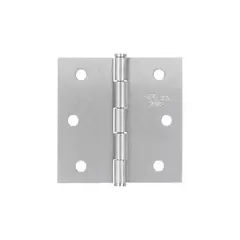 HERMEX - Set 20 Bisagras Satinadas 65Mm Basic Con Tornillos