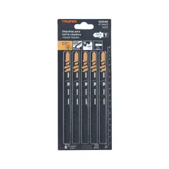TRUPER - Set 5 Seguetas Caladora 6 Madera 5-100 Mm 6 Dpp T