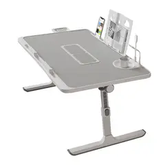 GENERICO - Mesa De Cama Para Computador Con Ventilador Ajustable