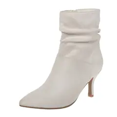 FIONI - Botines De Vestir Juanne Para Mujer Beige 201175