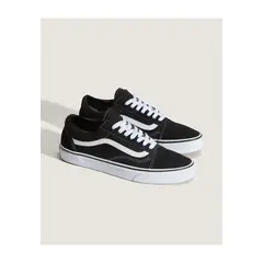 VANS - Tenis Hombre UA OLD SKOOL Negro/ Blanco