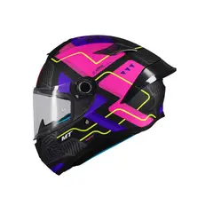 MT HELMETS - CASCO TARGO S BRIK C8 FUCSIA MATE TALLA M