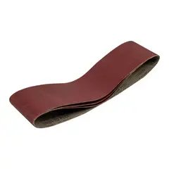 TRUPER - Set 3 Lijas De Banda Madera 4 X 36 Tela Grano 120