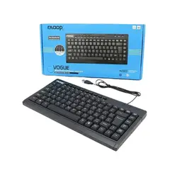 GENERICO - Teclado Compacto USB para Notebook y PC Raoop Vogue Compacto