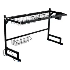 GENERICO - Rack Escurridor Organizador Cocina Secador Platos 85 cm