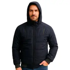VOYPRE - Chaqueta Impermeable Para Hombre Interior En Tela Ovejera Raner Azul