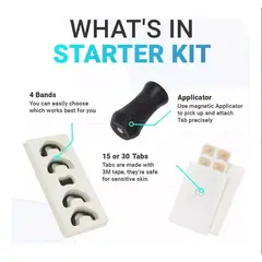 GENERICO - Dilatador Nasal Magnético de Silicona para Dormir