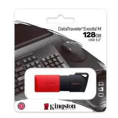 KINGSTON - Memoria USB 3.2 128GB Exodia