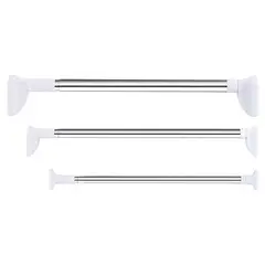 GENERICO - Soporte de Ropa Extensible para Pared de 50 a 80 cm