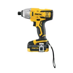 PRETUL - Atornillador Impacto Inalámbrico 14 20V 1 Batería