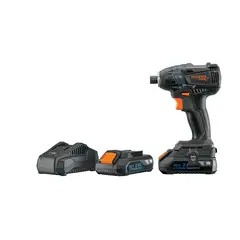 TRUPER - Atornillador Impacto Inalámbrico 20V Max 1 Batería