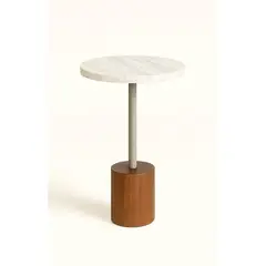 THE LOOP CONCEPT - Mesa Auxiliar Talo Marble