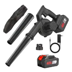 GENERICO - Sopladora Aspiradora Portátil Recargable Inalámbrica 48V