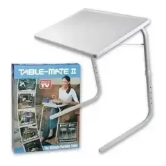GENERICO - Mesa Table Mate Ajustable Multiusos Portátil Plegable_.